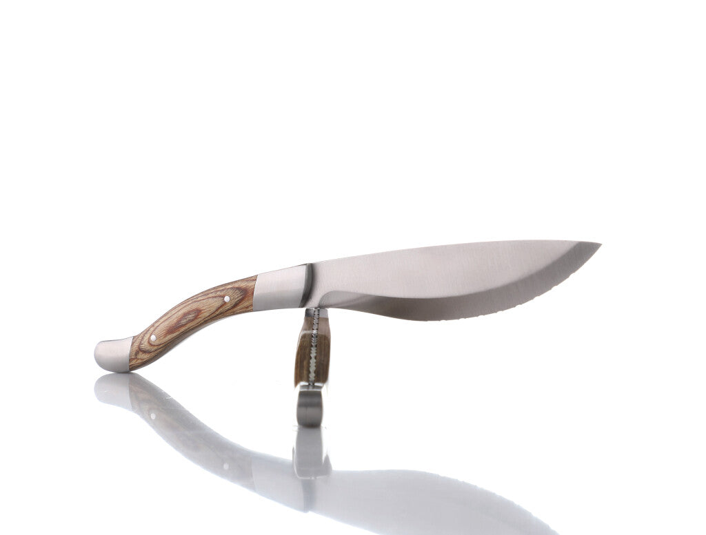 ANGUS Steakmesser Helles Holz - Legnoart