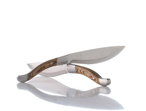 ANGUS Steakmesser Helles Holz - Legnoart