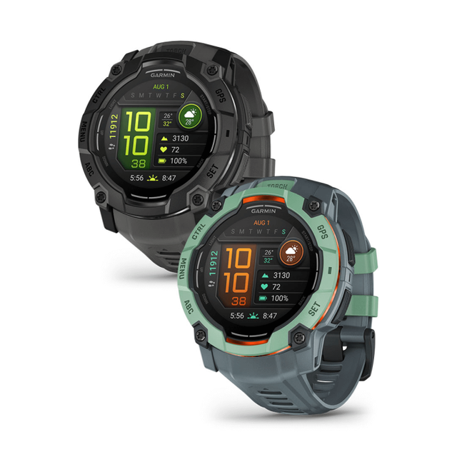 Instinct® 3 – 50 mm, AMOLED, Neotropic med Twilight rem 1