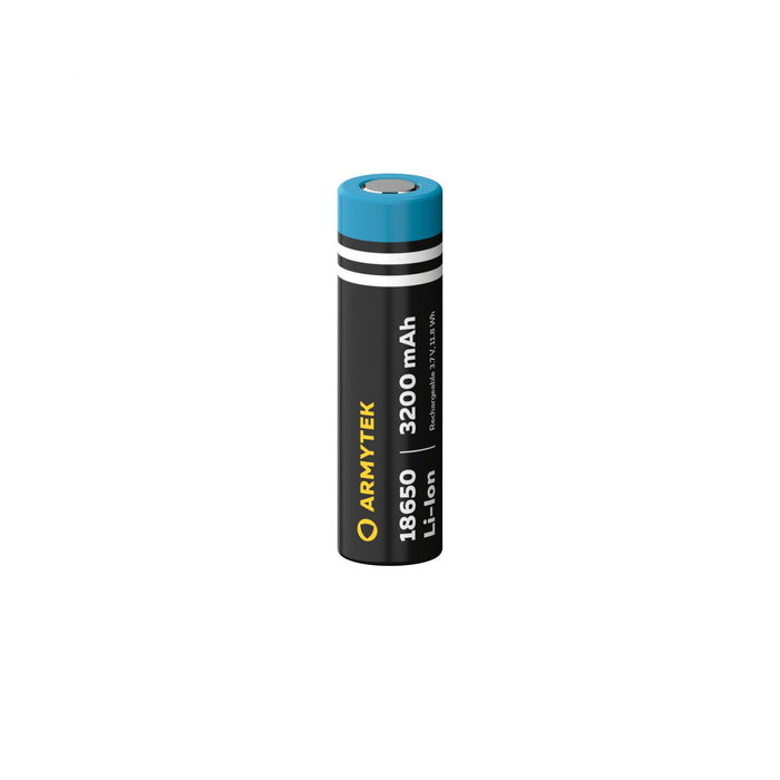 Armytek wiederaufladbarer 18650 Li-Ion 3200 mAh Akku – ohne Platine