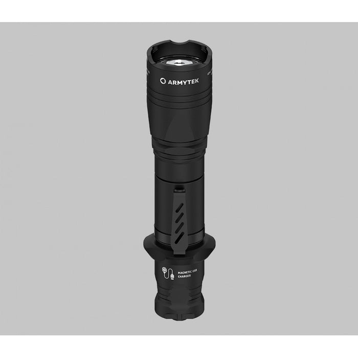 Armytek Dobermann Pro Magnet USB - Weiß - 1500 lm - 6°:40°