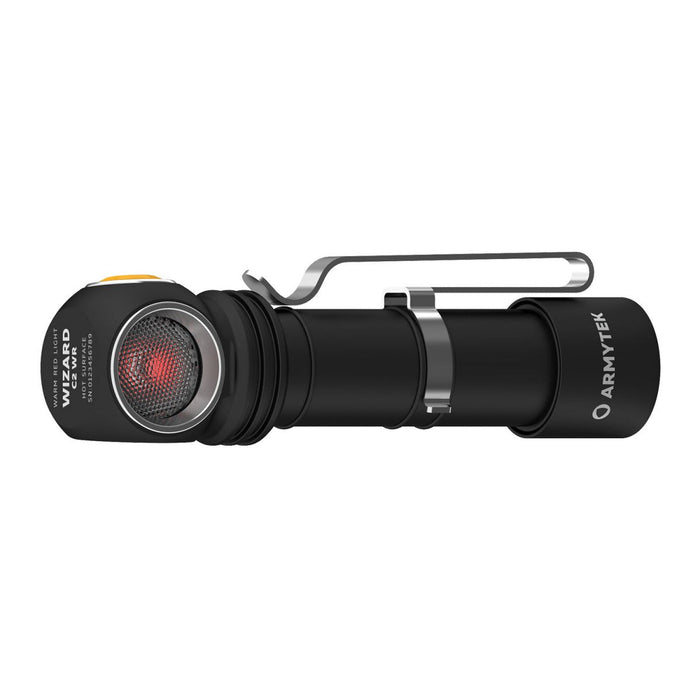Armytek Wizard C2 WR Magnet USB – Warm & Rot – 1020 lm & 230 lm