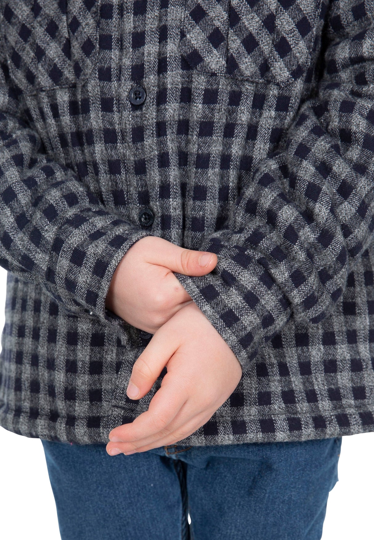 Average - Navy Gingham - Trespass