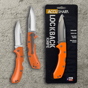 AccuSharp Klappmesser orange – Accusharp