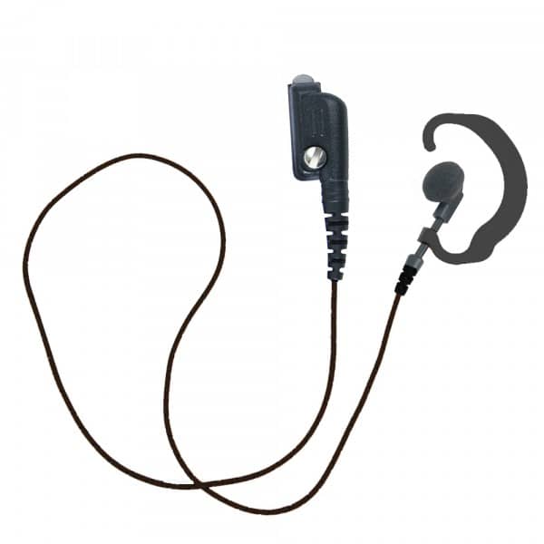 PRO-C50L Stoffkabel in Orange, 3,5-mm-Winkelstecker - C-Jump