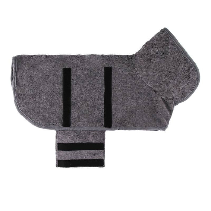 Hundevest - Trockenvest - Trockendecke Grau - HuntElite