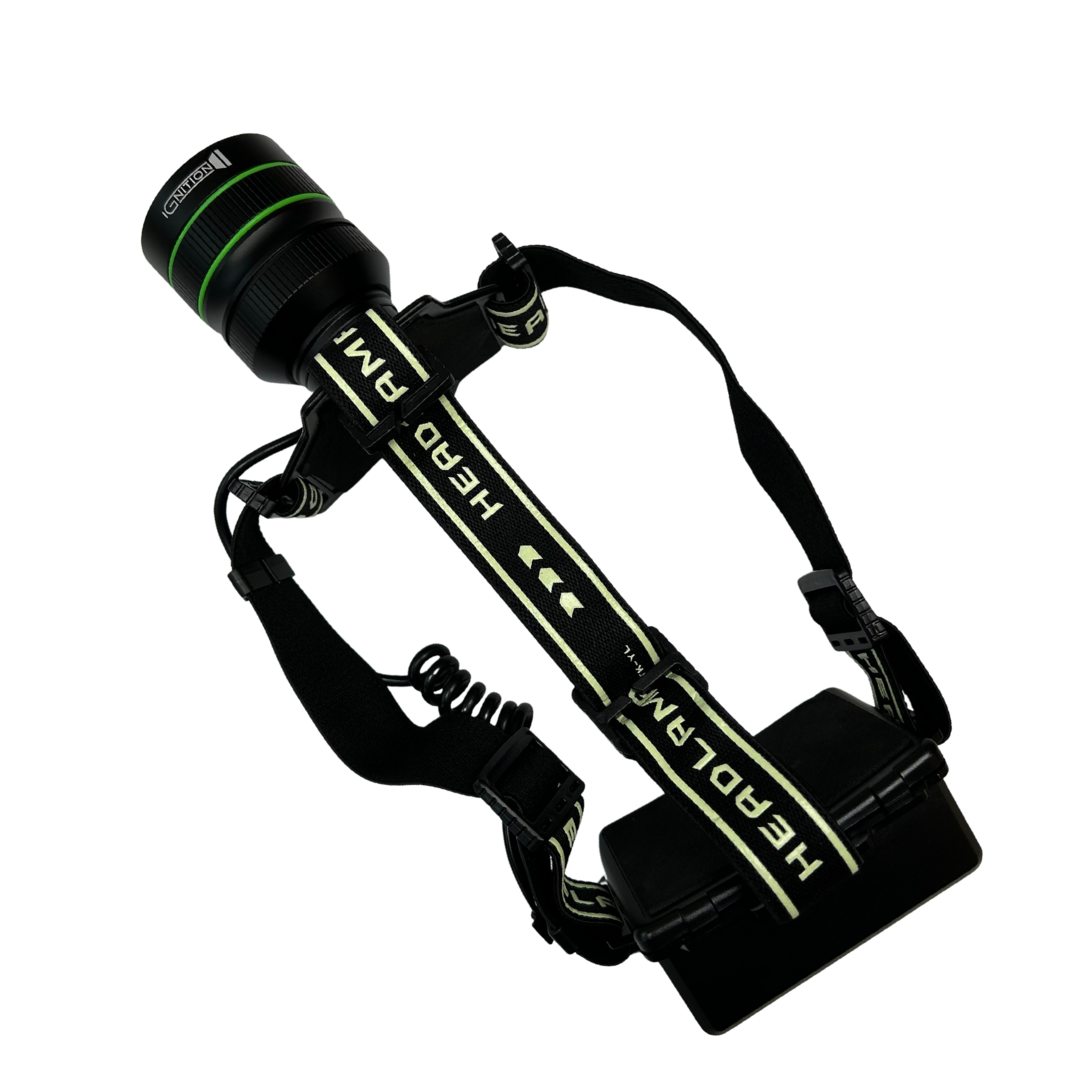 Extrem starke Stirnlampe 10.000 Lumens + Powerbank - Ignition