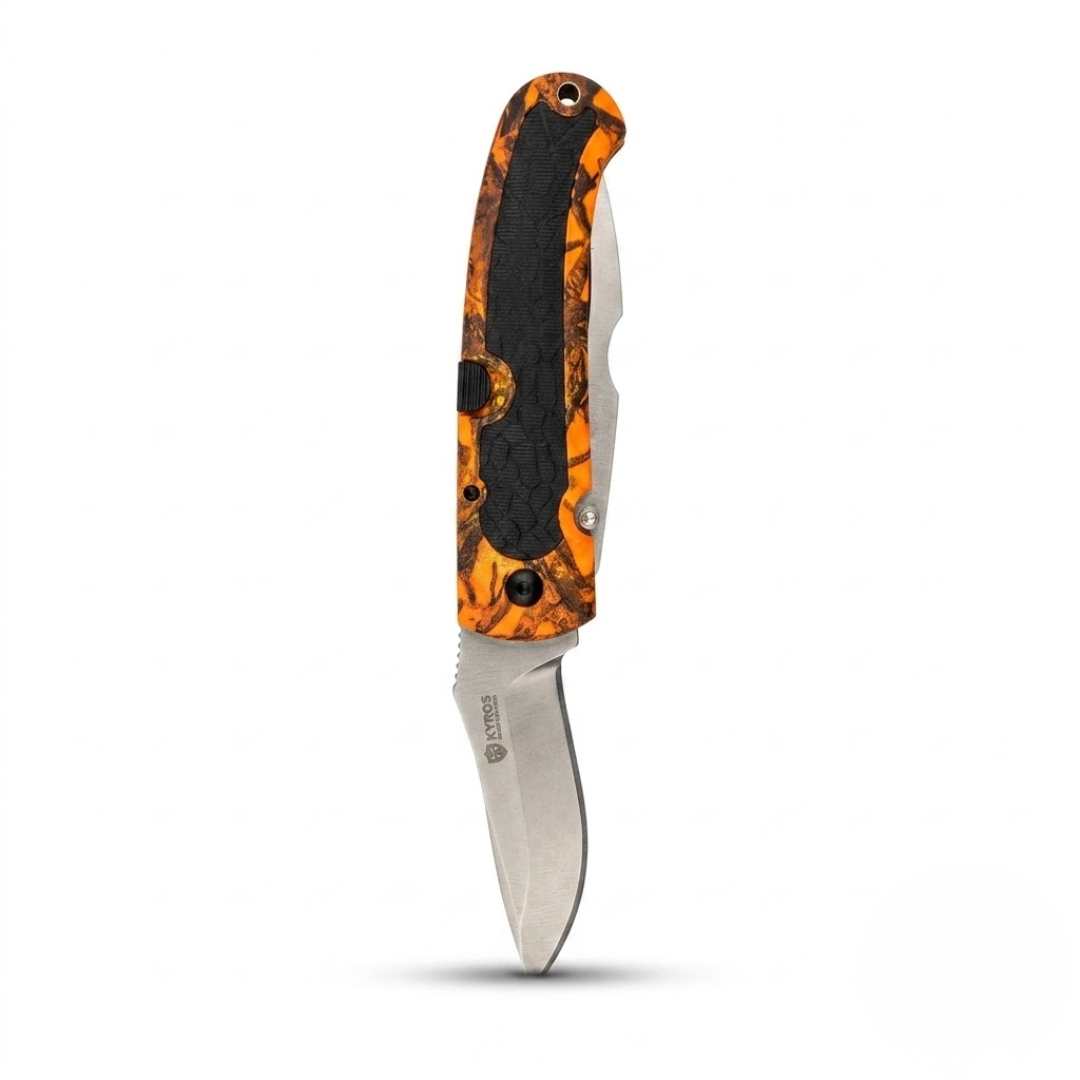 Orange Camo Messer 2 Klingen – HuntElite