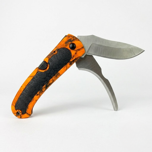 Orange Camo Messer 2 Klingen – HuntElite