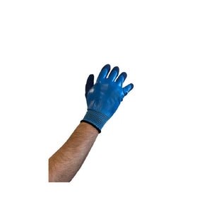Schützende Latexhandschuhe