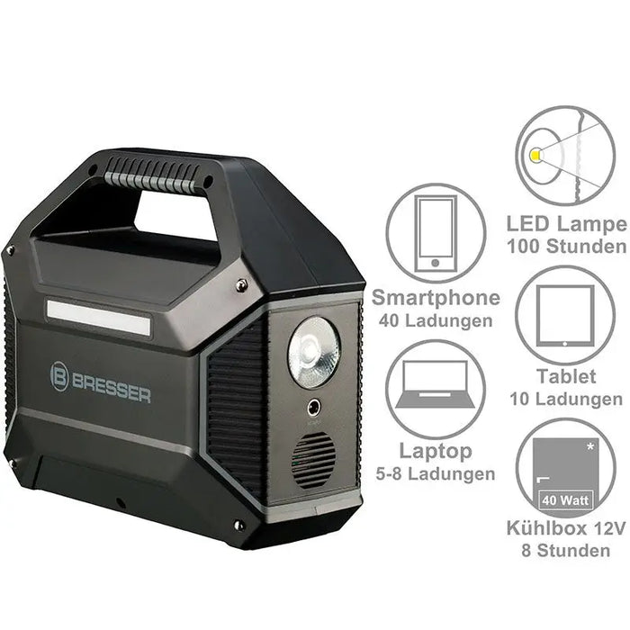 Mobiles Kraftwerk 100W (155Wh) - Bresser