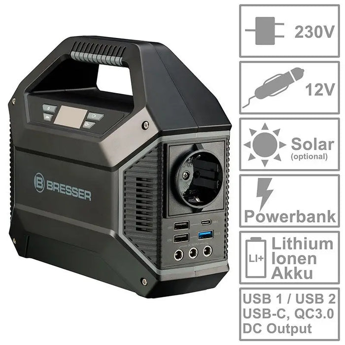 Mobiles Kraftwerk 100W (155Wh) - Bresser