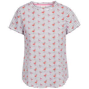 Cara - White Flamingo Stripe - Trespass