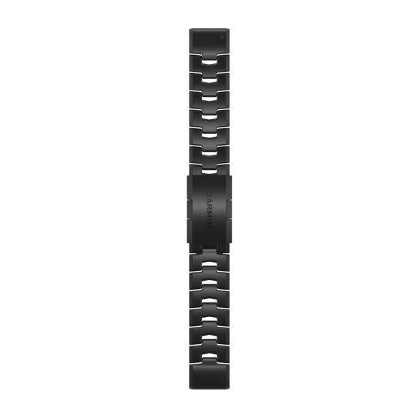 QuickFit® 22 Uhrenarmbänder, Belüftetes Titanarmband, Carbon Grey DLC-Beschichtung – Garmin