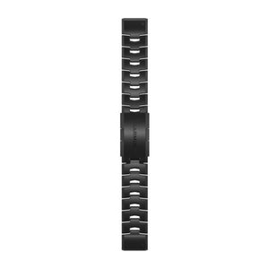 QuickFit® 22 Uhrenarmbänder, Belüftetes Titanarmband, Carbon Grey DLC-Beschichtung – Garmin