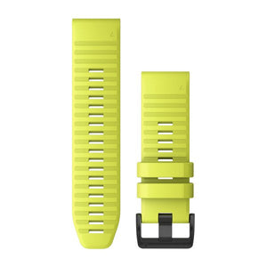 QuickFit® 26 Uhrenarmbänder, Amp Yellow Silikon – Garmin