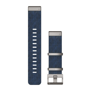UltraFit nylonremme (26 mm), Granite Blue 2