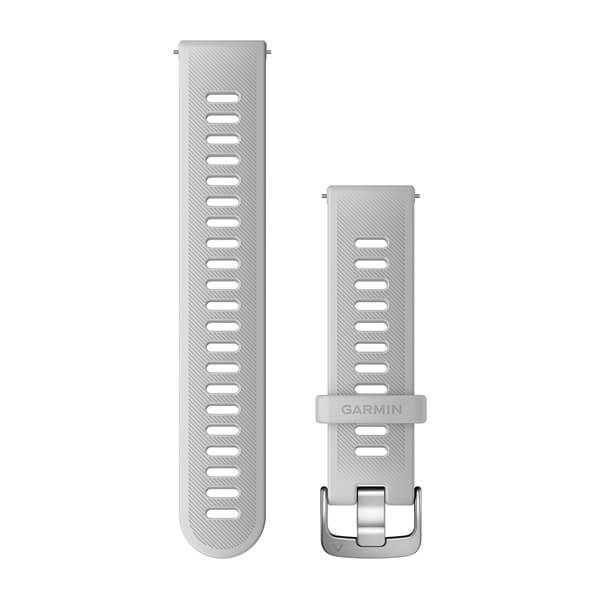 Quick-Release-Armbänder (20 mm), Weiß – Garmin