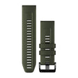 QuickFit® 26 remme, Olive/Sort silikone 1