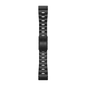 QuickFit® 26 Uhrenarmbänder, Belüftetes Titanarmband, Carbon Grey DLC-Beschichtung – Garmin