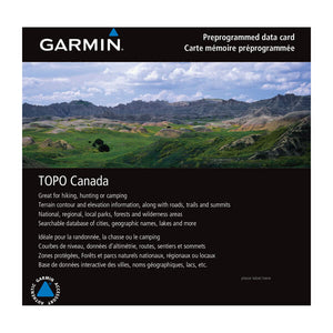microSD/SD-Karte: TOPO Canada - ALLE – Garmin
