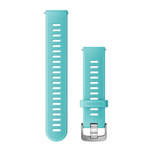 Quick Release-Armbänder (20 mm) Aqua-Blau – Garmin
