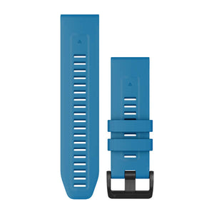 QuickFit® 26-Uhrenarmbänder, Cirrus Blue Silikon – Garmin