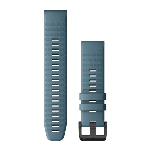 QuickFit® 22 Uhrenarmbänder, Lakeside Blue Silikon – Garmin
