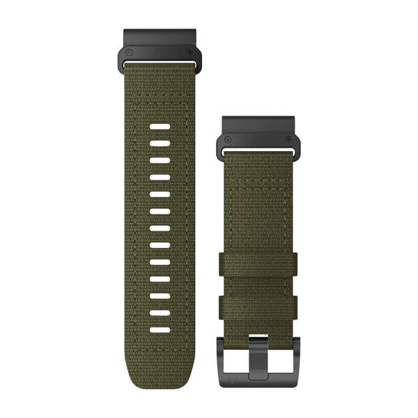 QuickFit® 26 Uhrenarmbänder, Tactical Ranger Green Nylon – Garmin