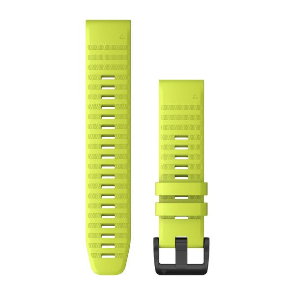 QuickFit® 22 Uhrenarmbänder, Amp Yellow Silikon – Garmin