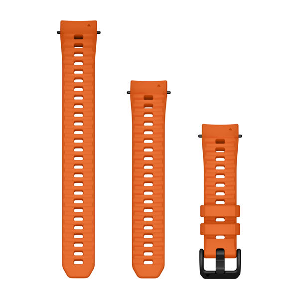 20-mm-Armbänder (Instinct® E – 40 mm), Ember Orange Silikon – Garmin