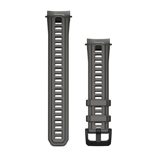 22-mm-Armbänder (Instinct® E – 45 mm), Charcoal Silicone – Garmin