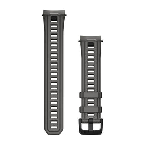 22-mm-Armbänder (Instinct® E – 45 mm), Charcoal Silicone – Garmin
