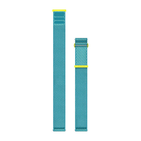 Quick Release remme (22 mm), Amp Yellow/Turkis ComfortFit stof 1