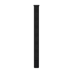 UltraFit nylonremme (22 mm), Sort 1