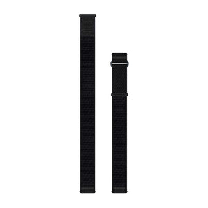 Quick Release-Armbänder (18 mm), Slate Grey/Schwarz ComfortFit-Stoff – Garmin