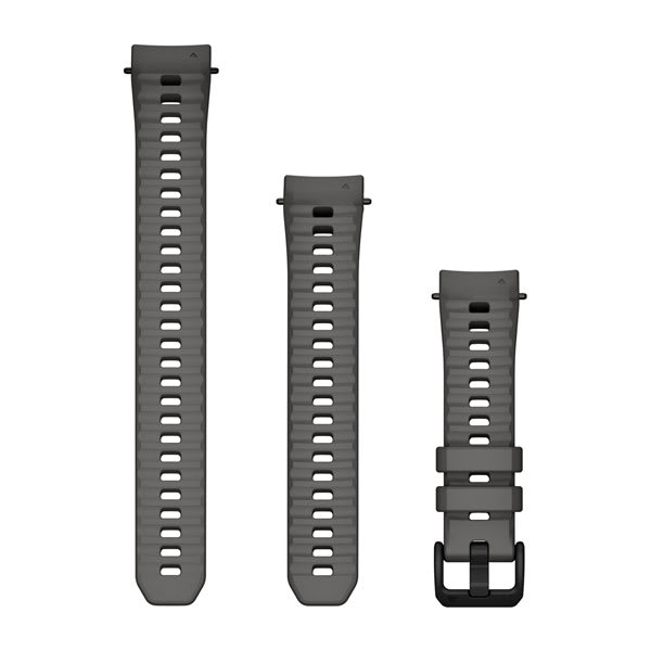 20-mm-Armbänder (Instinct® E – 40 mm), Charcoal Silikon – Garmin