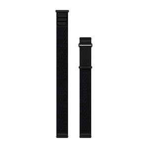Quick-Release-Armbänder (20 mm), Slate Grey/Schwarz ComfortFit Stoff – Garmin
