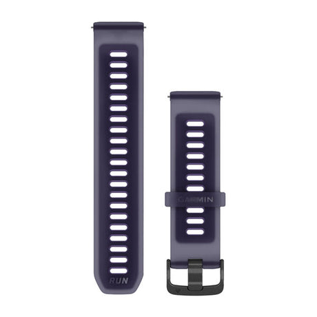 Quick Release remme (22 mm), Gennemskinnelig Imperial Purple/Indigo med Slate hardware 2
