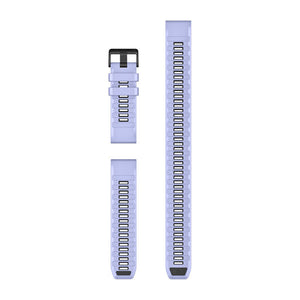 QuickFit® 26 Armbänder, Blueberry Silikon (Tauchset mit 3 Teilen) – Garmin