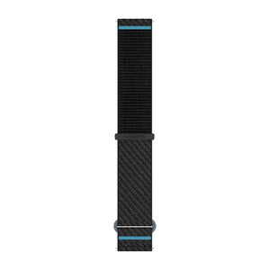 Quick Release-Armbänder (20 mm), Schwarz/Azure ComfortFit-Stoff – Garmin