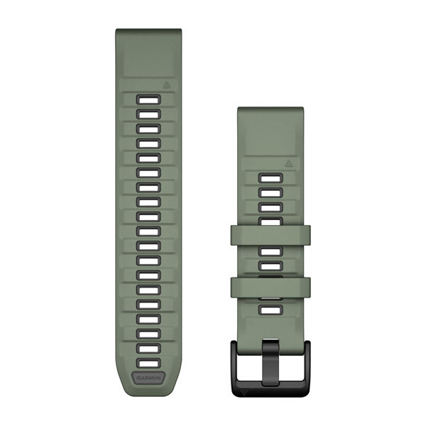 QuickFit® 22 Armbänder Willow/Graphite Silikon – Garmin