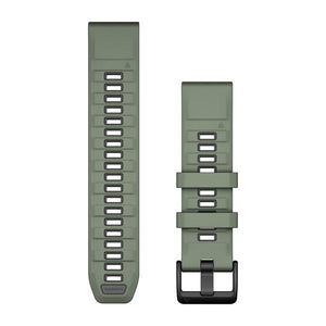 QuickFit® 22 Armbänder Willow/Graphite Silikon – Garmin
