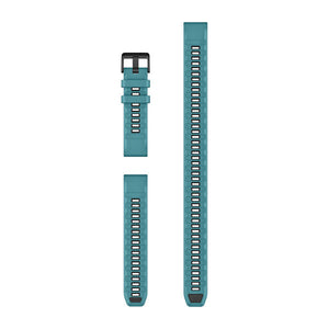 QuickFit® 22 Armbänder, Türkis Silikon (3-teiliges Tauchset) – Garmin