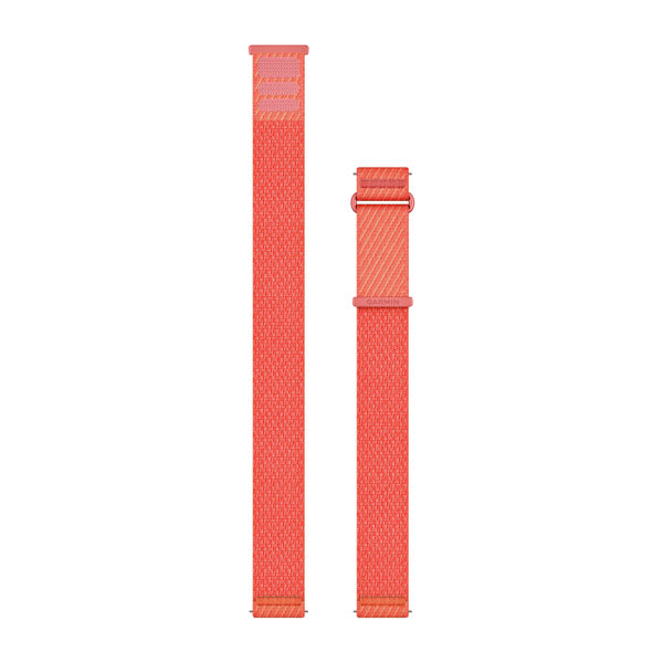 Quick Release Armbänder (20 mm), Coral/Red Pink ComfortFit Stoff – Garmin