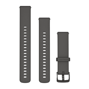 Schnellverschluss-Riemen Pebble Grey Slate Hardware – Garmin