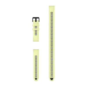 QuickFit® 20 Armbänder, Zitrone Silikon (Taucher-Set mit 3 Teilen) – Garmin