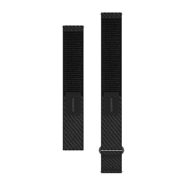 Quick-Release-Riemen (20 mm), Schwarz ComfortFit Nylon – Garmin