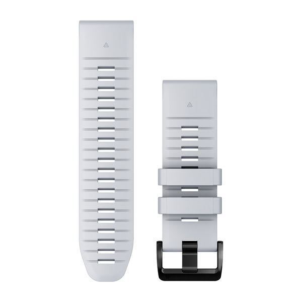 QuickFit® 26 Uhrenarmbänder, Whitestone Silikon – Garmin