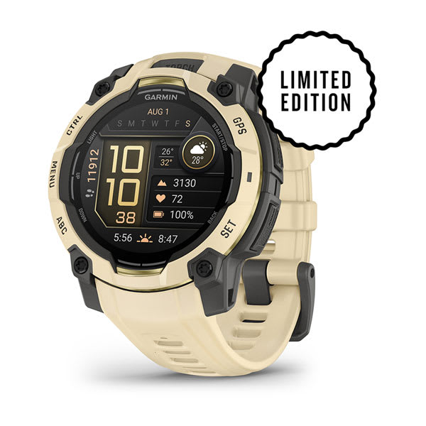 Instinct® 3 – 45 mm, AMOLED, Citrine mit Citrine Armband – Garmin